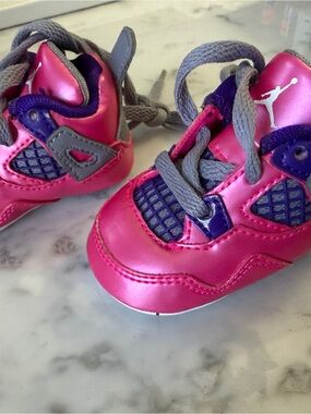 Jordan Toddler Shoes in Pink and Purple